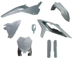 RTECH Motocross Full Plastic Kit 6 Pcs With Front Headlight Plastic & Factory Wrap Fork Protectors - R-kitbet-gr0-624 (r-kitbet-gr0-624)