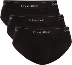 Calvin Klein 3PACK férfi slipek Calvin Klein fekete (NB4388-TM6) L