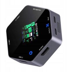 BlitzWolf Dokkoló Állomás 8IN1 Blitzwolf BW-TH16 Usb-c 100W 4K Hdmi Hűtés (BW-TH16)