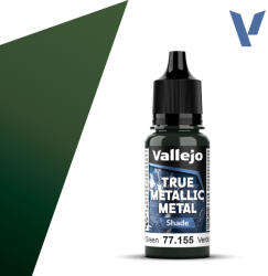 Acrylicos Vallejo VALLEJO TRUE METALLIC 77.155 Zöldmetál akril airbrush festék 18 ml () (577155)