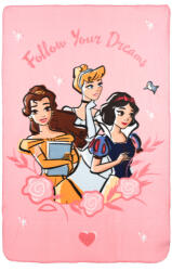 Hercegnők Disney Hercegnők Follow Your Dreams polár takaró 100x150cm