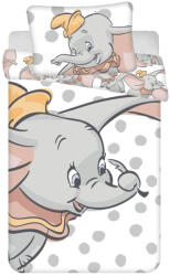 Classics Disney Dumbo Dots gyerek, ovis ágyneműhuzat 100×135cm, 40×60 cm