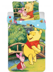 Micimackó és barátai Disney Micimackó Bridge gyerek, ovis ágyneműhuzat 90×140cm, 40×55 cm