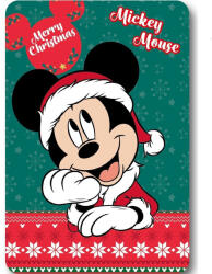Mickey egér Disney Mickey Festive Karácsonyi polár takaró 100x140cm (FML350019)