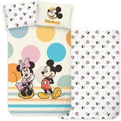 Mickey egér Disney Mickey Duo gyerek, ovis ágyneműhuzat 100×135 cm, 40×60 cm (BRM021440)