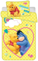 Micimackó és barátai Disney Micimackó Smile gyerek, ovis ágyneműhuzat 100×135 cm, 40×60 cm