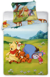 Micimackó és barátai Disney Micimackó Sunny Meadow gyerek, ovis ágyneműhuzat 100×135 cm, 40×60 cm