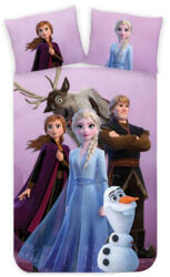 Jégvarázs Disney Jégvarázs Friendship gyerek, ovis ágyneműhuzat 100×140 cm, 40×45 cm