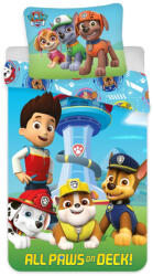 Mancs Őrjárat Paws on Deck gyerek, ovis ágyneműhuzat 100×135cm, 40×60 cm