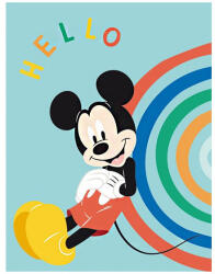 Mickey egér Disney Mickey Hello polár takaró 100x140cm