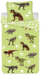 Dinoszaurusz Green gyerek, ovis ágyneműhuzat 100×135cm, 40×60 cm