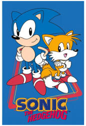 Sonic a sündisznó Tails kéztörlő arctörlő, törölköző 30x50cm (CBX235025SONIC)