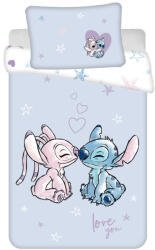 Stitch Disney Lilo és Stitch, A csillagkutya Purple gyerek, ovis ágyneműhuzat 100×135 cm, 40×60 cm