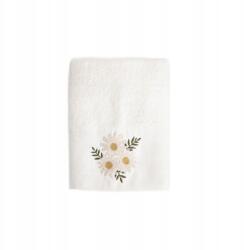 Homla Sunflower törölköző, hímzett százszorszépekkel, 50x90cm (243540)