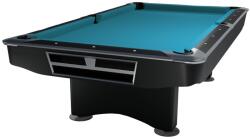 Dynamic Biliárdasztal, Competition II, fekete matt, 7 ft. Simonis 760 electric blue (55.006.07.5.6)