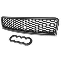 AutoDor Audi A4 B6 Kicsi 2000-2004 Első Sárvédő Grill Fekete Matt Rs Look Új