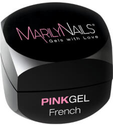 MarilyNails - HEMA FREE - FRENCH - PINKGEL - Enyhén fedő rózsaszín építő zselé - 40ml