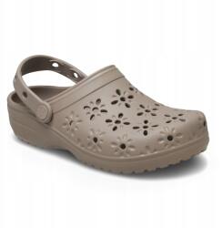 Crocs Classic Floral Cutout Clog bézs flip-flop 36-37 Eu (69349#049V997)