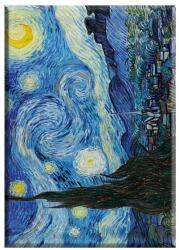 Fridolin Van Gogh Csillagos éj hűtőmágnes - 6, 3x5, 2 cm (VR-18343)