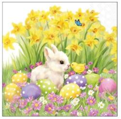 Ambiente Húsvéti szalvéta - 25x25 cm - Easter Friends (VR-22520425)
