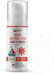 Wooden Spoon Wooden Spoon bio naptej és testápoló spf50, 50ml (48959)