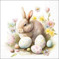 Ambiente Húsvéti szalvéta - nyuszis - Bunny and eggs (VR-23320745)