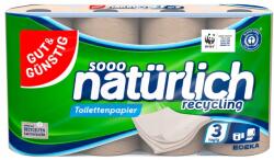 G&G Újrahasznosított WC-papír 8 x 220 lap (4311501046708)