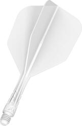 Mission Fluturas si tija darts Mission Force 90 Vortex alb, fluturas No6 si tija scurta (M001771)
