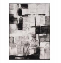 StandHeiz Szőnyeg Szürke-fekete 220X160 CM Modern Nappali Hálószoba Loft Bcf (32D)