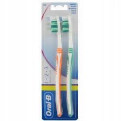 Oral-B Oral- B 1-2-3 Twin Toothbrush fogkefe 2 db (3014260747961)