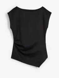 Bonprix aszimmetrikus felső, fekete, Size 44/46 (934850)