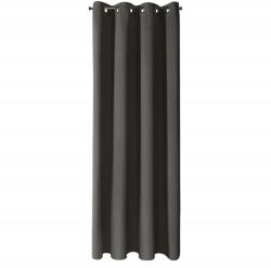 Eurofirany Logan szalagfüggöny 135x270 Eurofirany grafit (ZASŁONA DO SALONU)