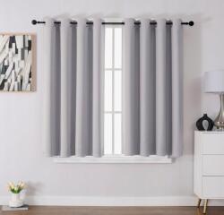 CE Sötétítő függöny 2 db 137x132 cm szürke (X001V5S35P)