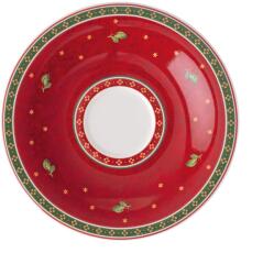 Villeroy & Boch V&B Toy's Delight Specials alátét kávés-teás csészéhez 16cm, piros (14-8643-1313)