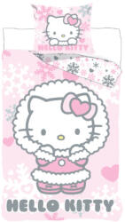 Brandmac Hello Kitty Cozy Winter ágyneműhuzat 140×200cm, 70×90 cm BRM024465 (BRM024465)