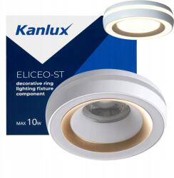 Kanlux Eliceo Led spot lámpatest Kanlux fehér-arany (35287)