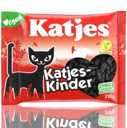 Katjes Katjes-Kinder 210g vegán édesgyökér cica alakú gumicukor (4037400346014)