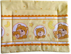  Lapos ovis kispárna sárga maci mintával