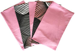  Pamut kispárna huzat szett I. osztályú rózsaszín kombinációk