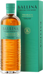 Ballina Triarach Triple Distilled Ír Single Malt Whiskey 43% 0, 7l