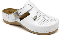 Leon 900 női munkavédelmi klumpa fehér színben