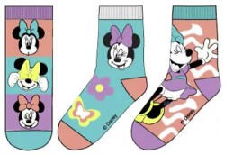 Disney Minnie gyerek bokazokni 3 pár/csomag 23-34 Nr3