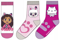 Netflix Gabi babaháza gyerek bokazokni 3 pár/csomag 23-34 Nr4