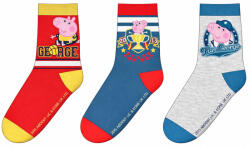 Nickelodeon Peppa malac gyerek bokazokni 3 pár/csomag 23-34 Nr2