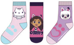 Netflix Gabi babaháza gyerek bokazokni 3 pár/csomag 23-34 Nr3