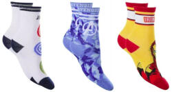 Marvel Bosszúállók gyerek bokazokni 3 pár/csomag 23-34 Nr4