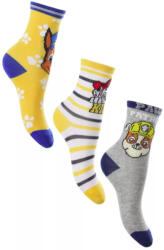 Nickelodeon Mancs Őrjárat gyerek bokazokni 3 pár/csomag 23-34 Nr12