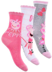 Nickelodeon Peppa malac gyerek bokazokni 3 pár/csomag 23-34 Nr3