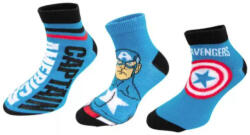 Marvel Bosszúállók gyerek titokzokni 3 pár/csomag 23-34 Nr3