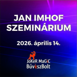  Jan Imhof szeminárium belépõjegy
